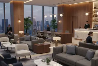 Business Lounge at Shree Laxmi Blanca Commercial
