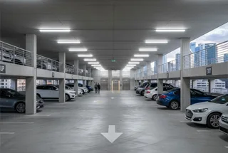 Multi-level Car Parking at Shree Laxmi Blanca Commercial